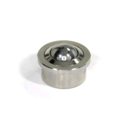 Ball Transfer Unit, 25.4 mm, with flange, for heavy load, all stainless steel