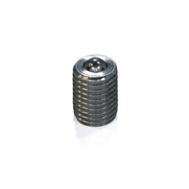 Ball roller, full thread, stainless steel, M20