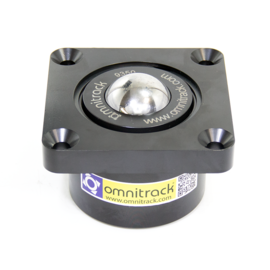 Ball Transfer Unit, 50.8 mm, with head flange and mounting holes, Omnitrack